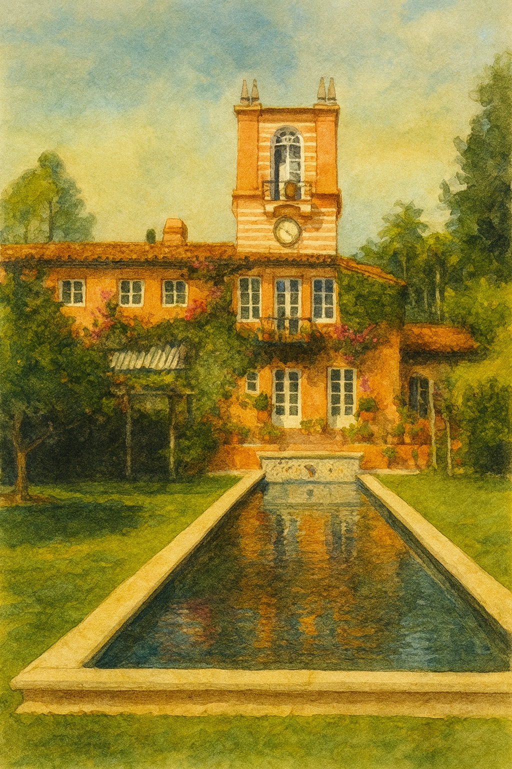 Castillo del Lago (1926): A Spanish-Colonial Castle in the Hollywood Hills